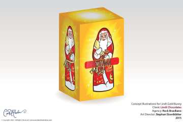 Lindt Concept Art - Packaging Box