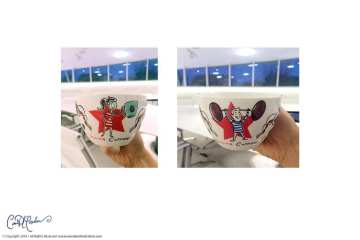 Strong Coffee Cappuccino Cup - "Lady" and "Man" for RITZENHOFF