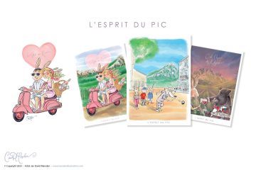 L'Esprit du Pic - Poster Series, T-shirts, various articles