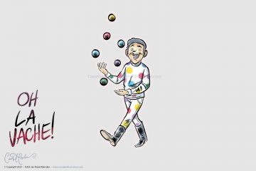 Juggler Character - Oh la Vache! - Carnival