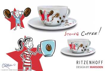 RITZENHOFF Cappuccino Man Design