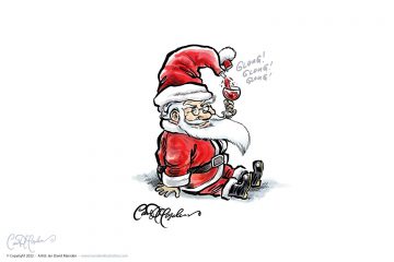 Cheery Santa Claus