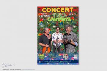 Trio Cantante - Affiche Concert