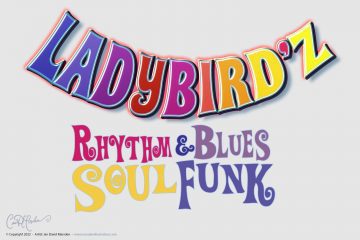 Ladybird'z - Écriture groovy style années 60