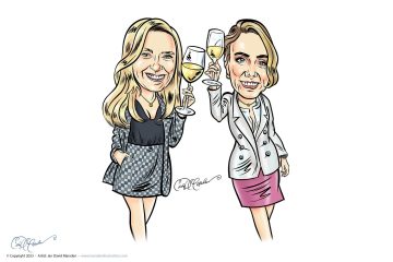 Custom Cartoon Portraits for Parties and Events