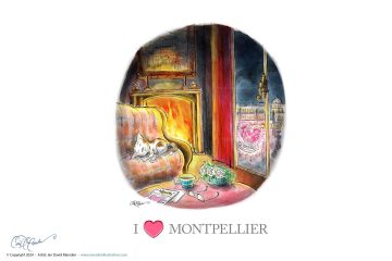 I love Montpellier