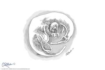 Loch Ness monster cuddle