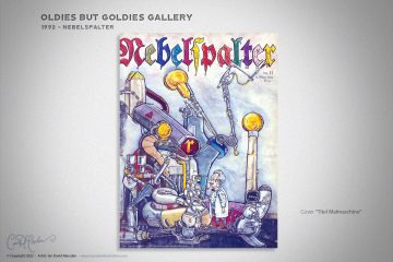 Archives - Nebelspalter 1992 -  COVER "Cover Painting Machine"