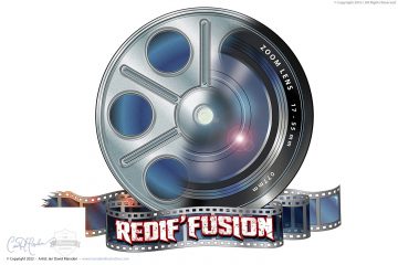 Redif'Fusion film strip  Logo Design