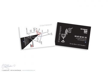 Business Card and Logo Design - Restaurant