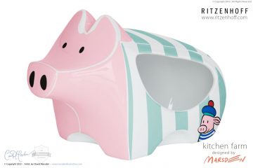 RITZENHOFF Pig Character Design