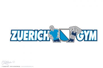 ZuerichGym logo design