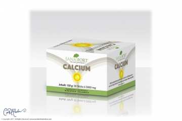 Sanafort Calcium Box - Packaging Design