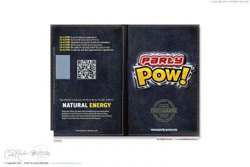 Packaging and Character Design - Party POW "Black Leather Pack" Concept Exterior