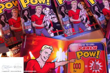 Packaging and Character Design - Party POW Party Packs