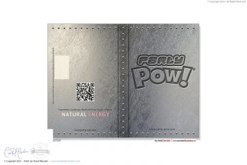 Packaging and Character Design - Party POW "Steel Pack" concept