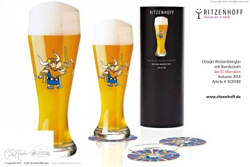 Beer Glass Design "Viking"
