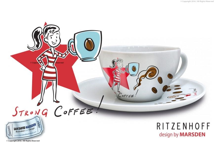 RITZENHOFF Coffee Love Woman Cup by Marsden