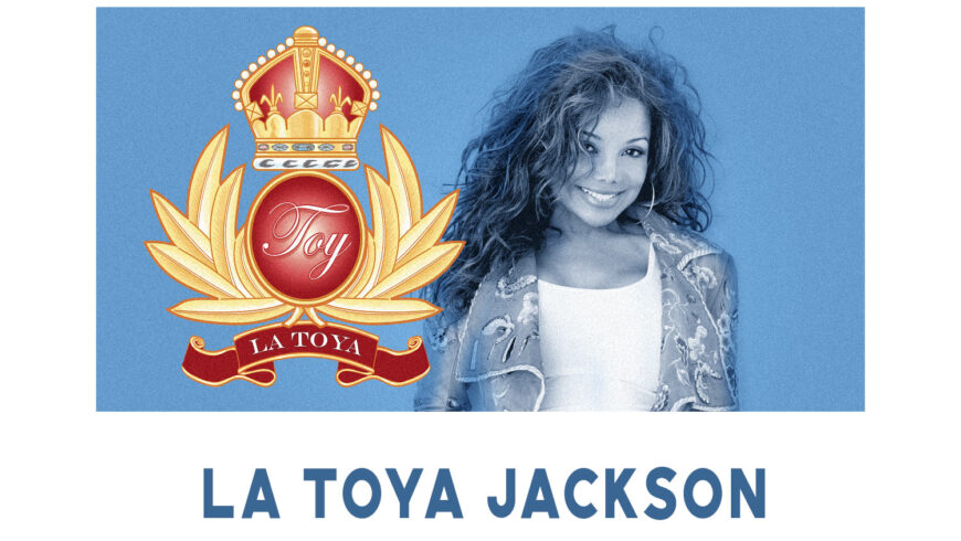 Logos album covers and other designs created for LaToya Jackson by Ian David Marsden