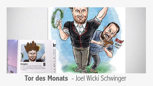 Joel Wicki, Schwinger, Karikatur, Caricature im Nebelspalter von Cartoonist und Comic Zeichner Ian Marsden