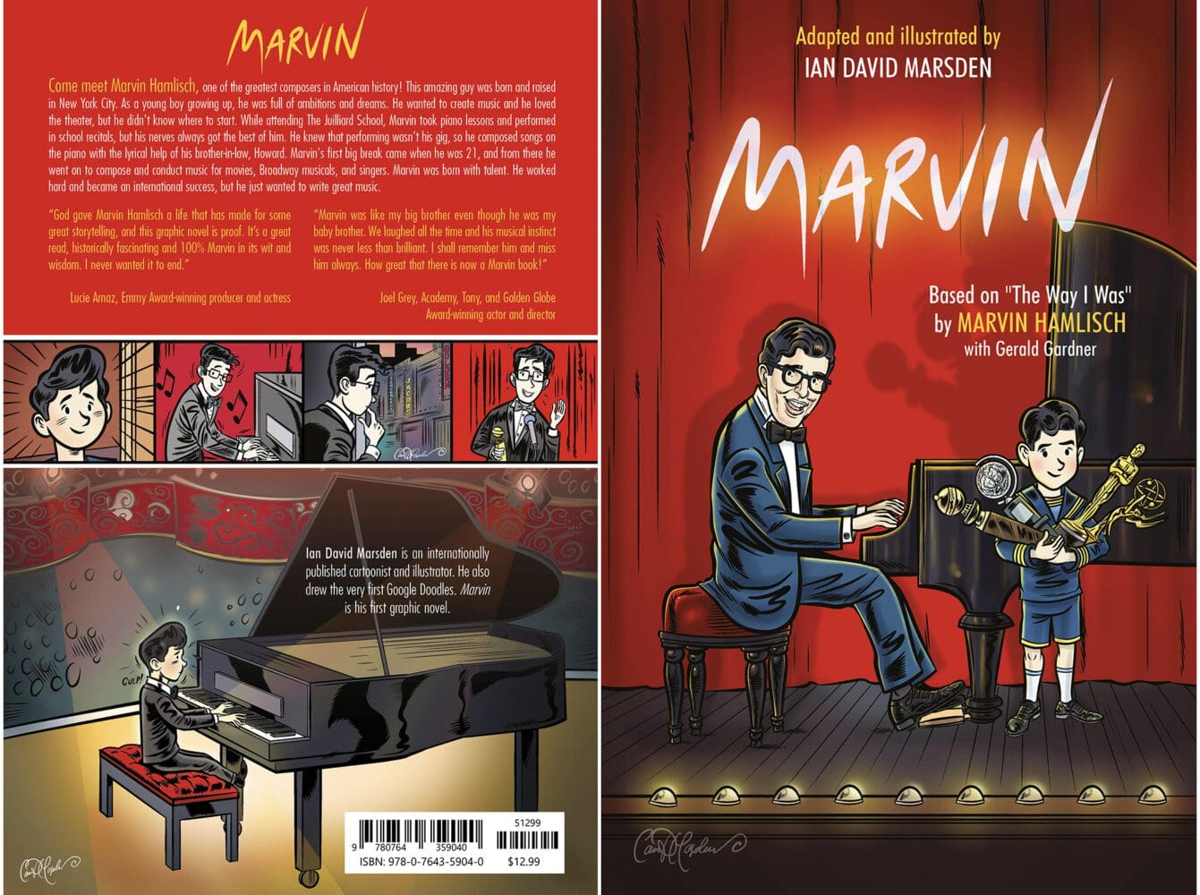 Gaphic Novel MARVIN by Ian David Marsden