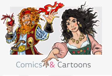 Cartoons & Comics